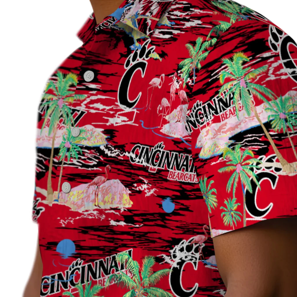 Cincinnati Bearcats Flamingo Retreat 2026 Hawaiian Shirt – Moonbestprint