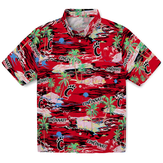 Cincinnati Bearcats Hawaiian Shirt - Hawaii Island | Moonbestprint