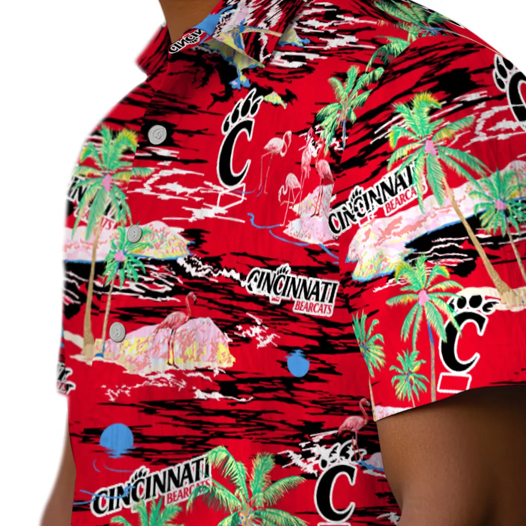 Cincinnati Bearcats Hawaiian Shirt - Hawaii Island | Moonbestprint