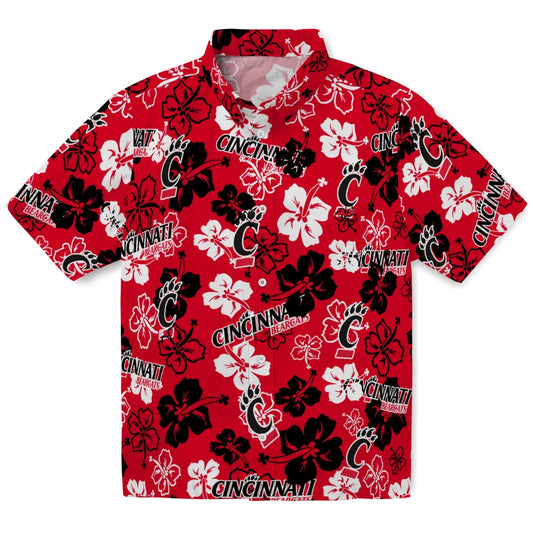 Cincinnati Bearcats Hibiscus Bloom Hawaiian Shirt – Moonbestprint