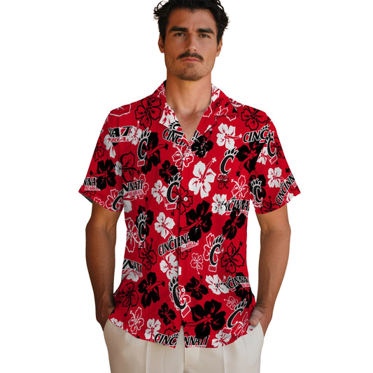 Cincinnati Bearcats Hibiscus Bloom Hawaiian Shirt – Moonbestprint
