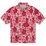 Cincinnati Bearcats Hawaiian Shirt - Hibiscus Blooms | Moonbestprint