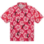 Cincinnati Bearcats Hawaiian Shirt - Hibiscus Cluster | Moonbestprint