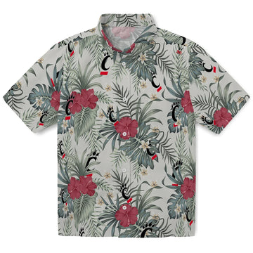 Cincinnati Bearcats Hawaiian Shirt - Hibiscus Designs | Moonbestprint