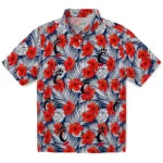 Cincinnati Bearcats Hawaiian Shirt - Hibiscus Fiesta | Moonbestprint
