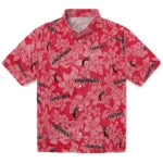 Cincinnati Bearcats Hawaiian Shirt - Hibiscus Oasis | Moonbestprint