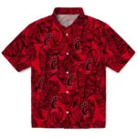 Cincinnati Bearcats Hawaiian Shirt - Leaf Outline | Moonbestprint