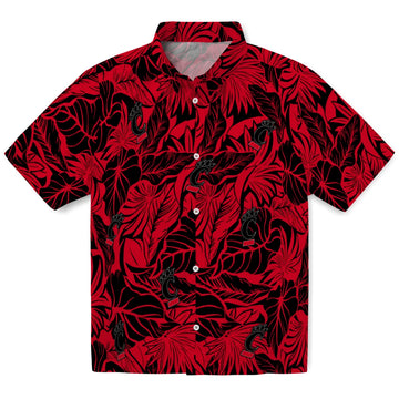 Cincinnati Bearcats Hawaiian Shirt - Monstera Layer | Moonbestprint