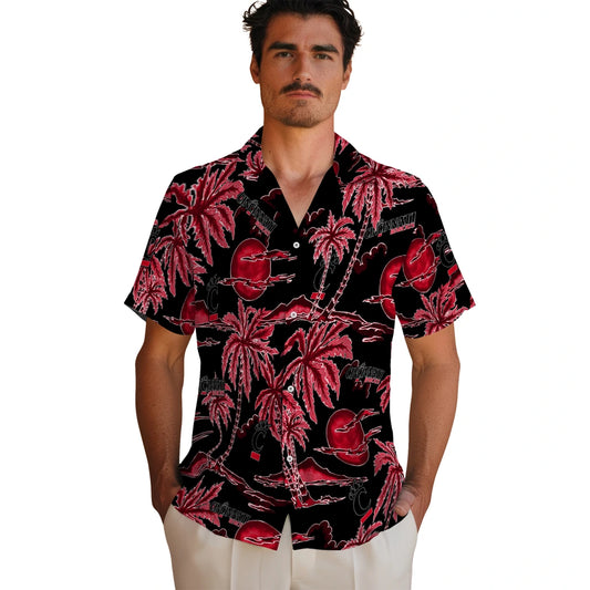 Cincinnati Bearcats Hawaiian Shirt - Palm Sunset | Moonbestprint