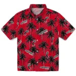 Cincinnati Bearcats Hawaiian Shirt - Palm Tree Motif | Moonbestprint