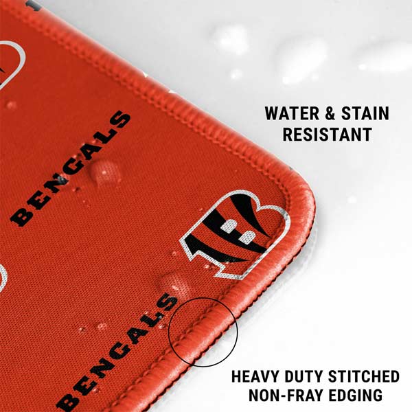 NFL Cincinnati Bengals Blitz Series Gaming Mouse Pad Moonbestprint