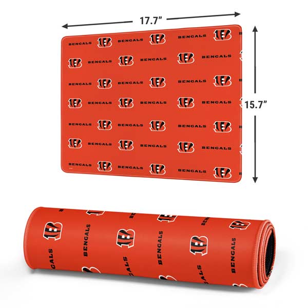 NFL Cincinnati Bengals Blitz Series Gaming Mouse Pad Moonbestprint