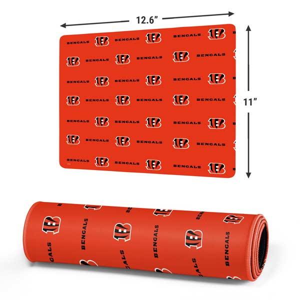 NFL Cincinnati Bengals Blitz Series Gaming Mouse Pad Moonbestprint