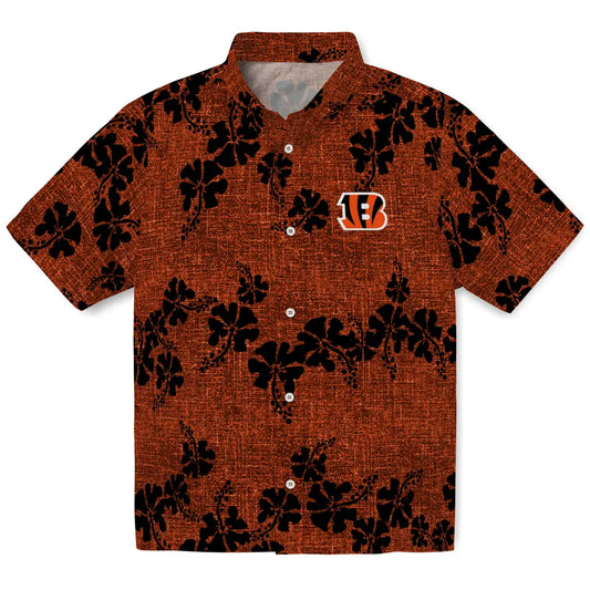 Cincinnati Bengals Hawaiian Shirt - 50th State Flower | Moonbestprint