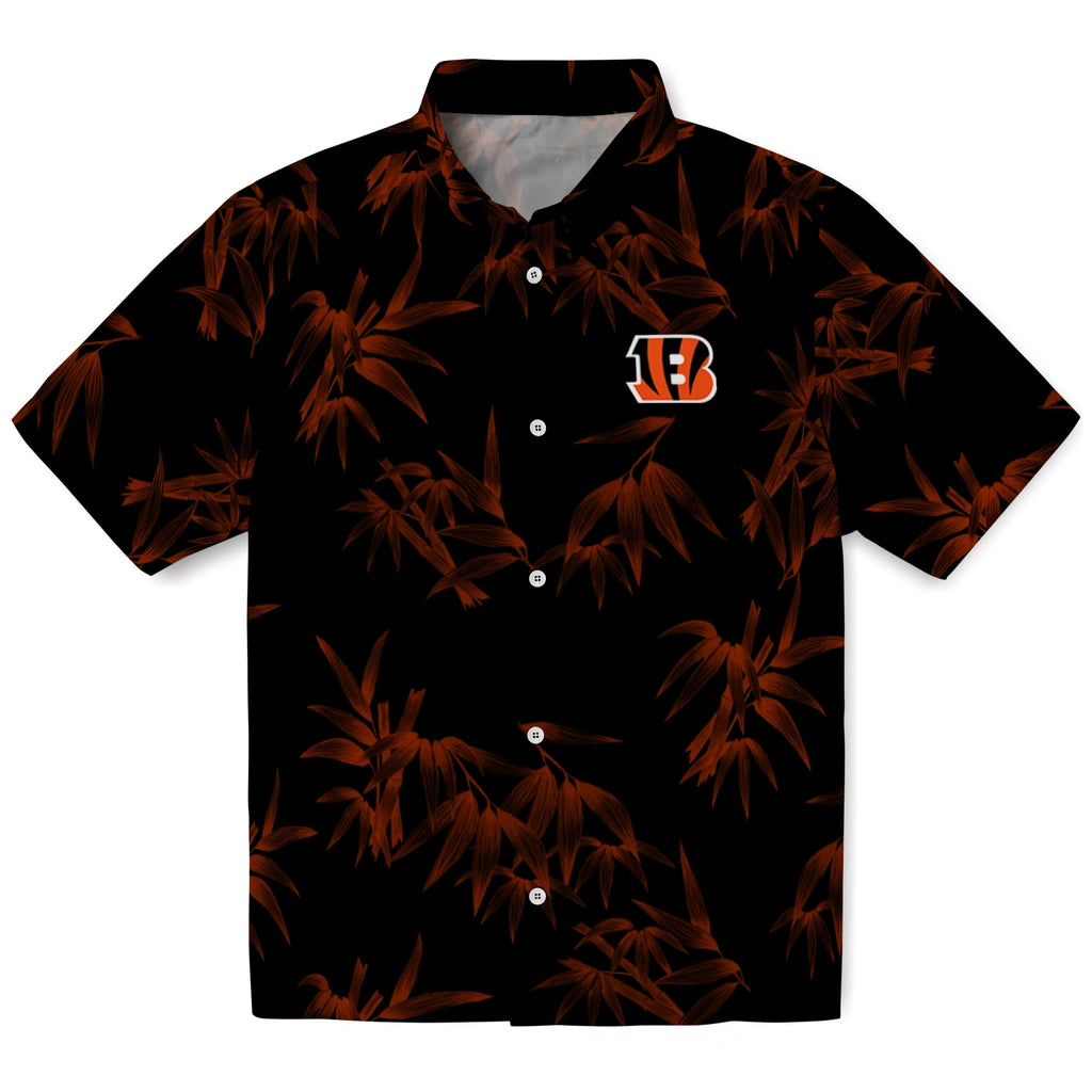 Cincinnati Bengals Hawaiian Shirt - Bamboo Branches | Moonbestprint