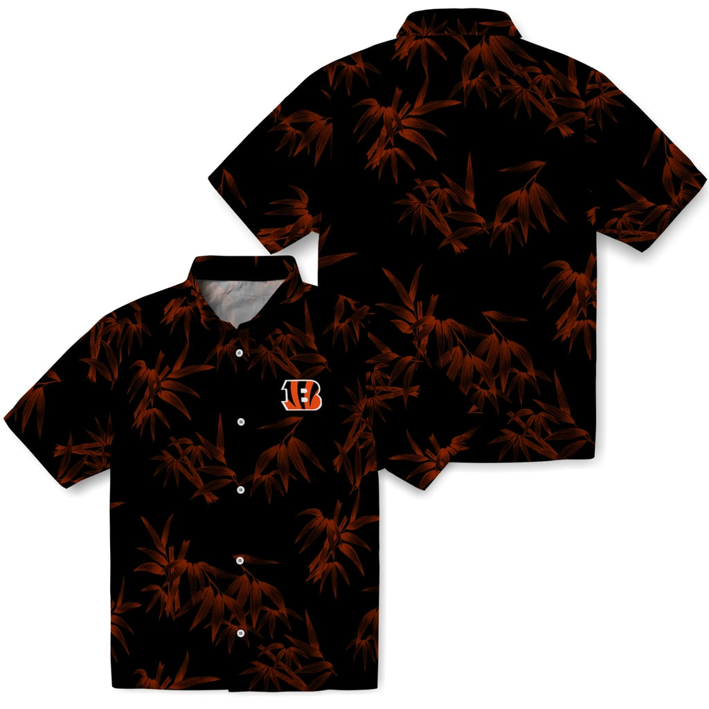 Cincinnati Bengals Hawaiian Shirt - Bamboo Branches | Moonbestprint