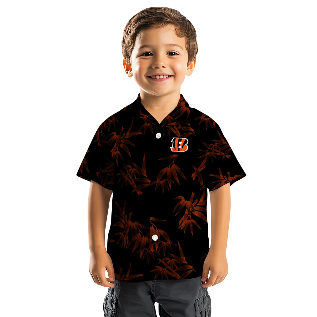 Cincinnati Bengals Hawaiian Shirt - Bamboo Branches | Moonbestprint