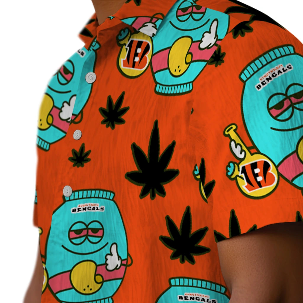 Cincinnati Bengals Hawaiian Shirt - Chill Vibe | Moonbestprint
