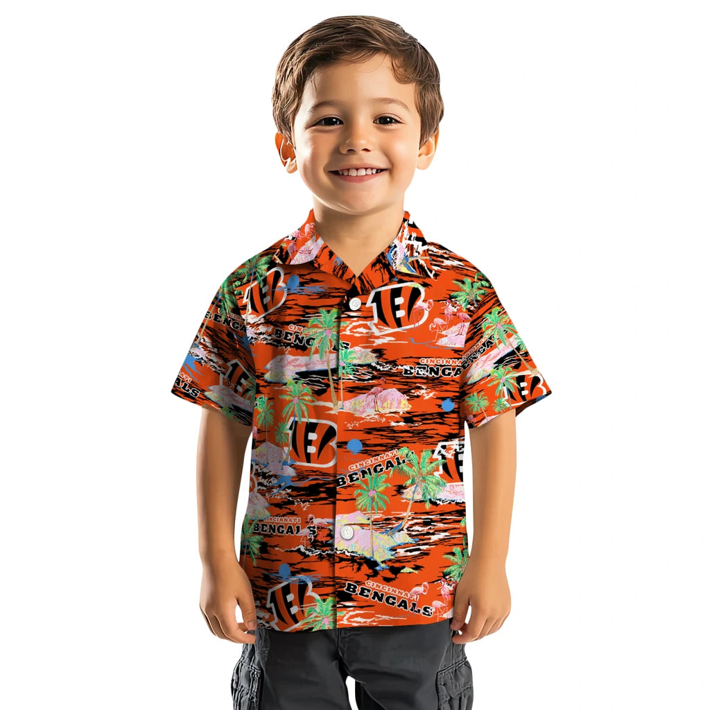 Cincinnati Bengals Flamingo Retreat 2026 Hawaiian Shirt – Moonbestprint