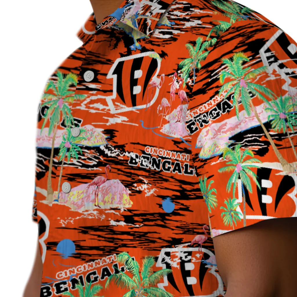 Cincinnati Bengals Flamingo Retreat 2026 Hawaiian Shirt – Moonbestprint