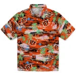 Cincinnati Bengals Hawaiian Shirt - Hawaii Island | Moonbestprint