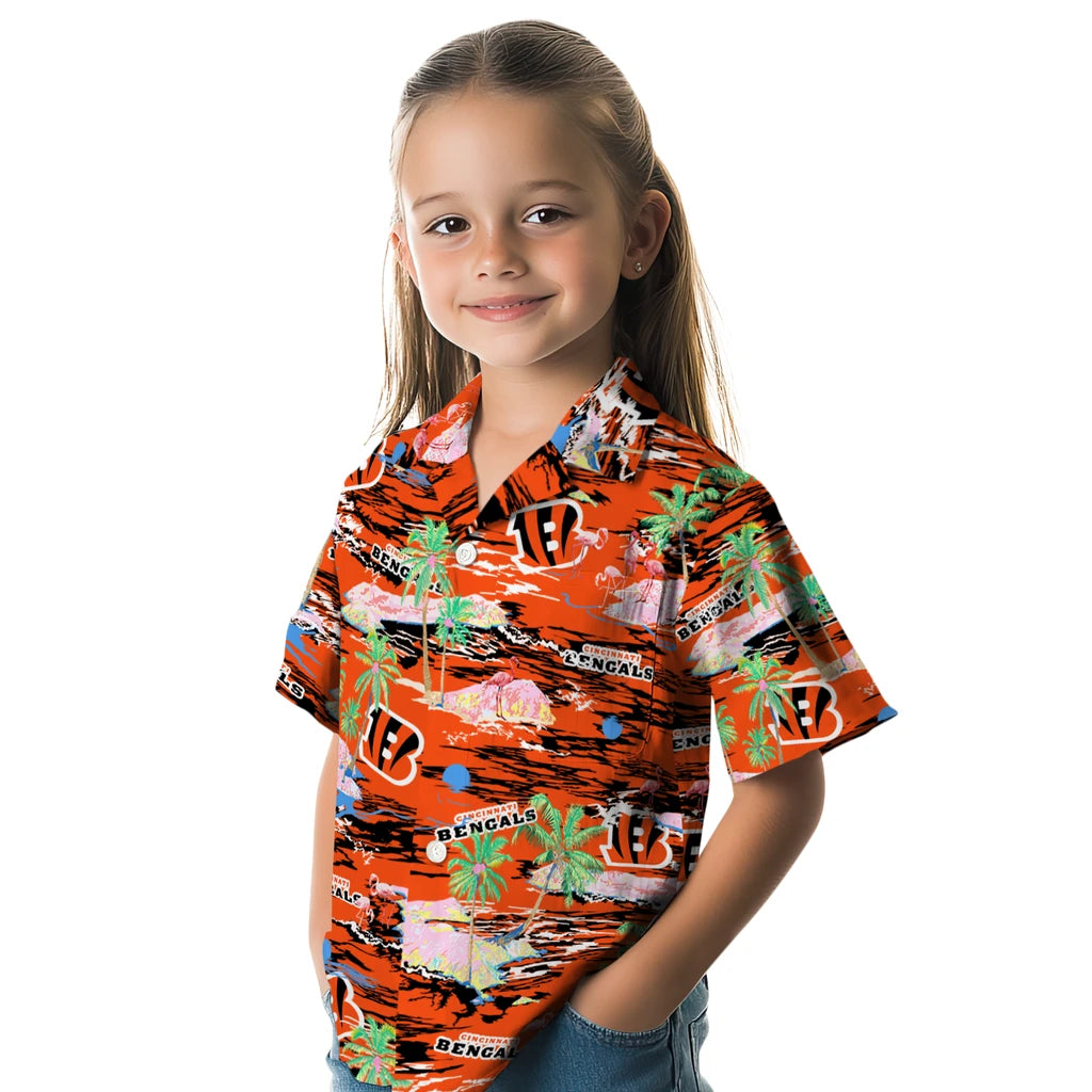 Cincinnati Bengals Hawaiian Shirt - Hawaii Island | Moonbestprint