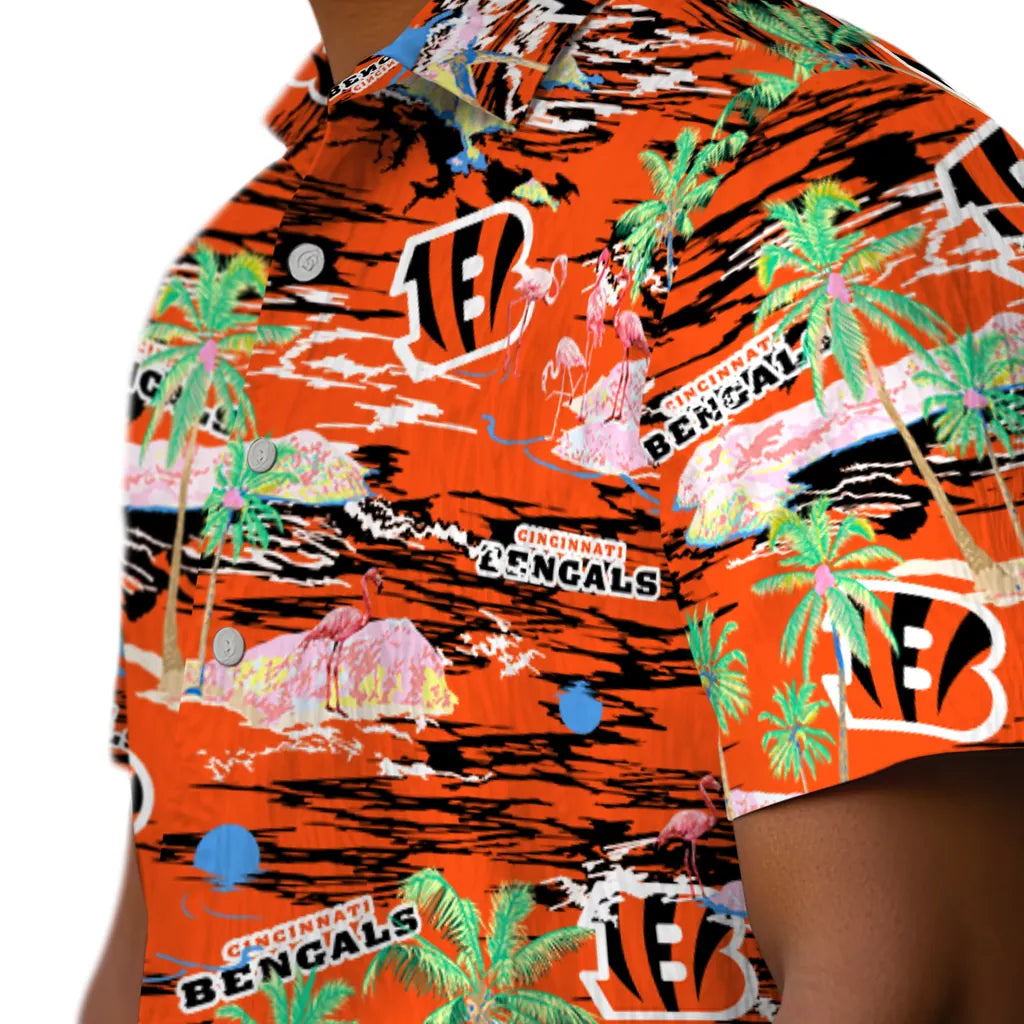 Cincinnati Bengals Hawaiian Shirt - Hawaii Island | Moonbestprint