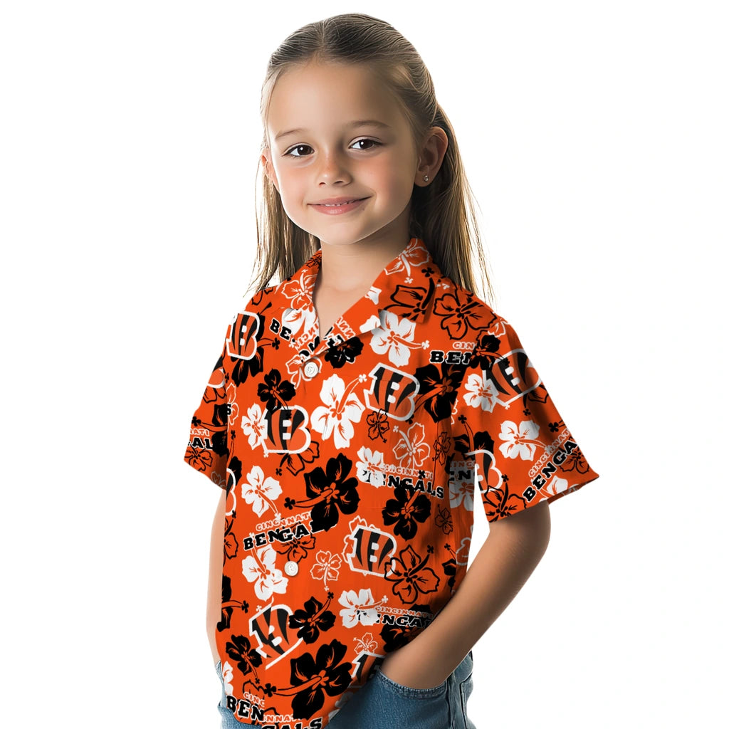Cincinnati Bengals Hibiscus Bloom Hawaiian Shirt – Moonbestprint