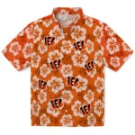 Cincinnati Bengals Hawaiian Shirt - Hibiscus Cluster | Moonbestprint