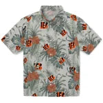 Cincinnati Bengals Hawaiian Shirt - Hibiscus Designs | Moonbestprint