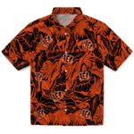 Cincinnati Bengals Hawaiian Shirt - Monstera Layer | Moonbestprint