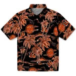 Cincinnati Bengals Hawaiian Shirt - Palm Sunset | Moonbestprint