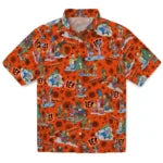 Cincinnati Bengals Hawaiian Shirt - Simpsons Christmas | Moonbestprint
