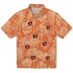 Cincinnati Bengals Hawaiian Shirt - Vintage Palm Tree | Moonbestprint