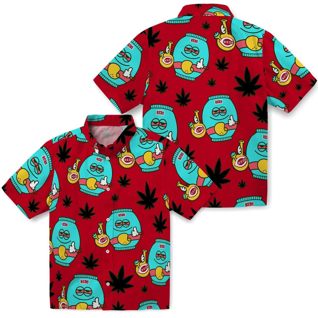 Cincinnati Reds Hawaiian Shirt - Chill Vibe | Moonbestprint