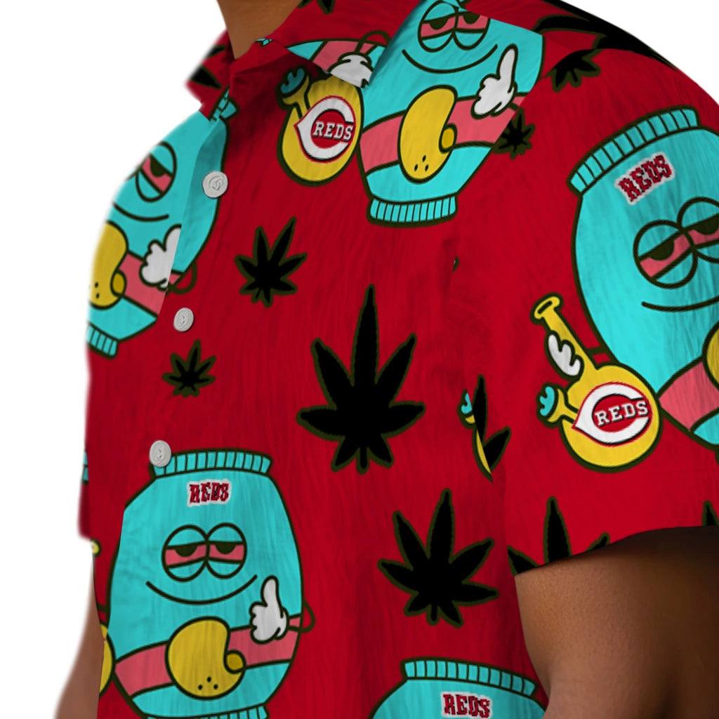 Cincinnati Reds Hawaiian Shirt - Chill Vibe | Moonbestprint