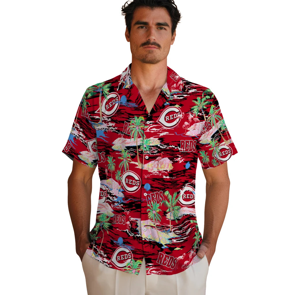 Cincinnatis Flamingo Retreat 2026 Hawaiian Shirt – Moonbestprint
