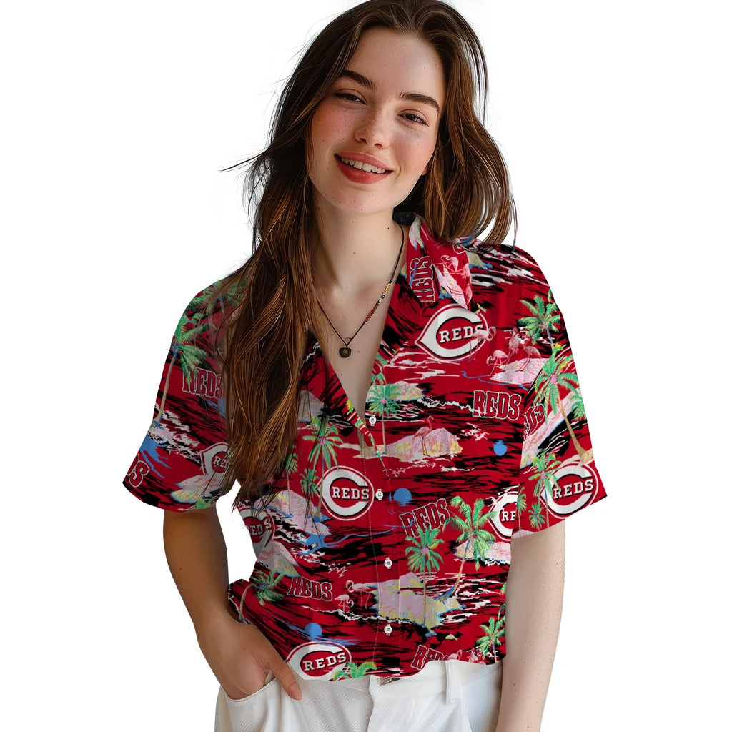 Cincinnatis Flamingo Retreat 2026 Hawaiian Shirt – Moonbestprint