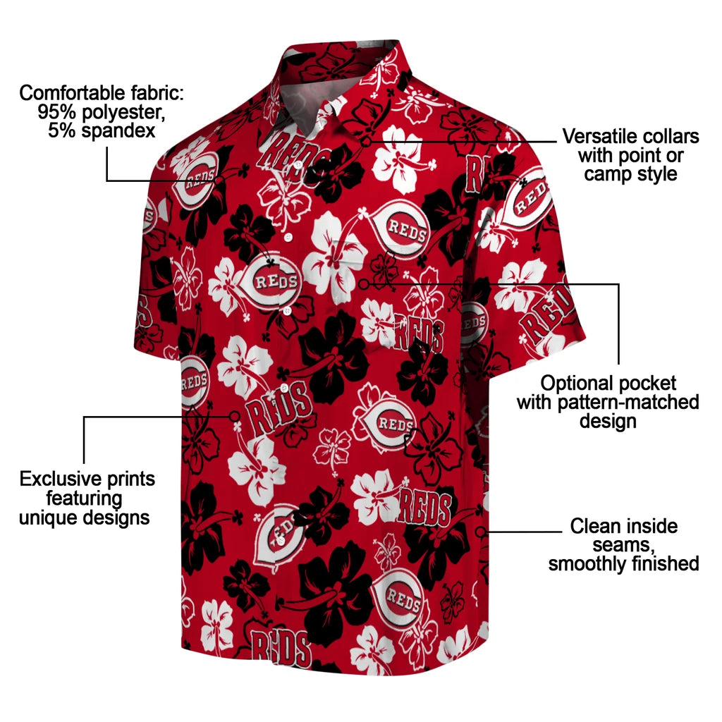 Cincinnatis Hibiscus Bloom Hawaiian Shirt – Moonbestprint
