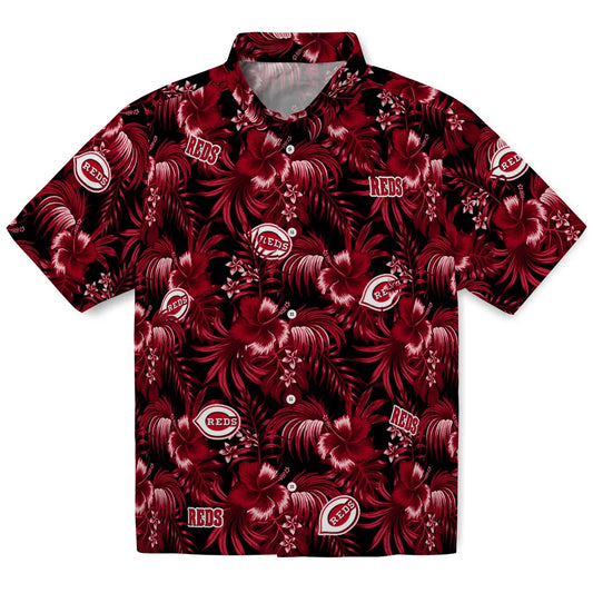 Cincinnati Reds Hawaiian Shirt - Hibiscus Exotic | Moonbestprint