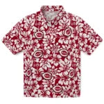 Cincinnati Reds Hawaiian Shirt - Hibiscus Motif | Moonbestprint