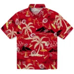 Cincinnati Reds Hawaiian Shirt - Palm Tree Island | Moonbestprint