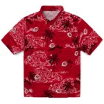 Cincinnati Reds Hawaiian Shirt - Wave Palm | Moonbestprint