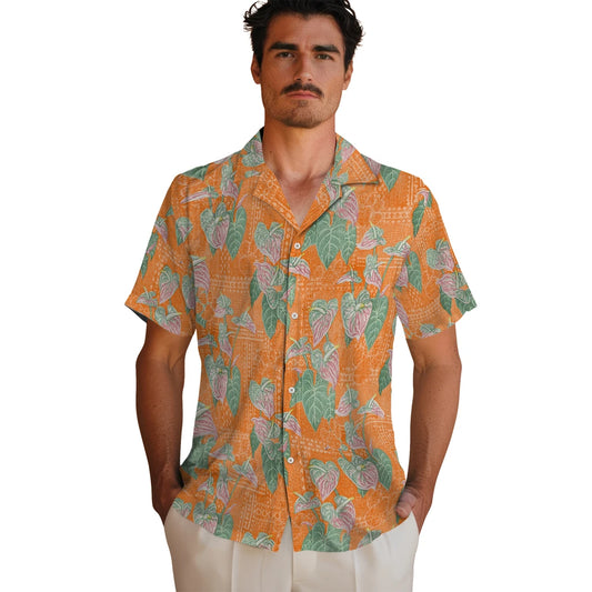 Clemson Tigers Hawaiian Shirt - Anthurium Overlay | Moonbestprint