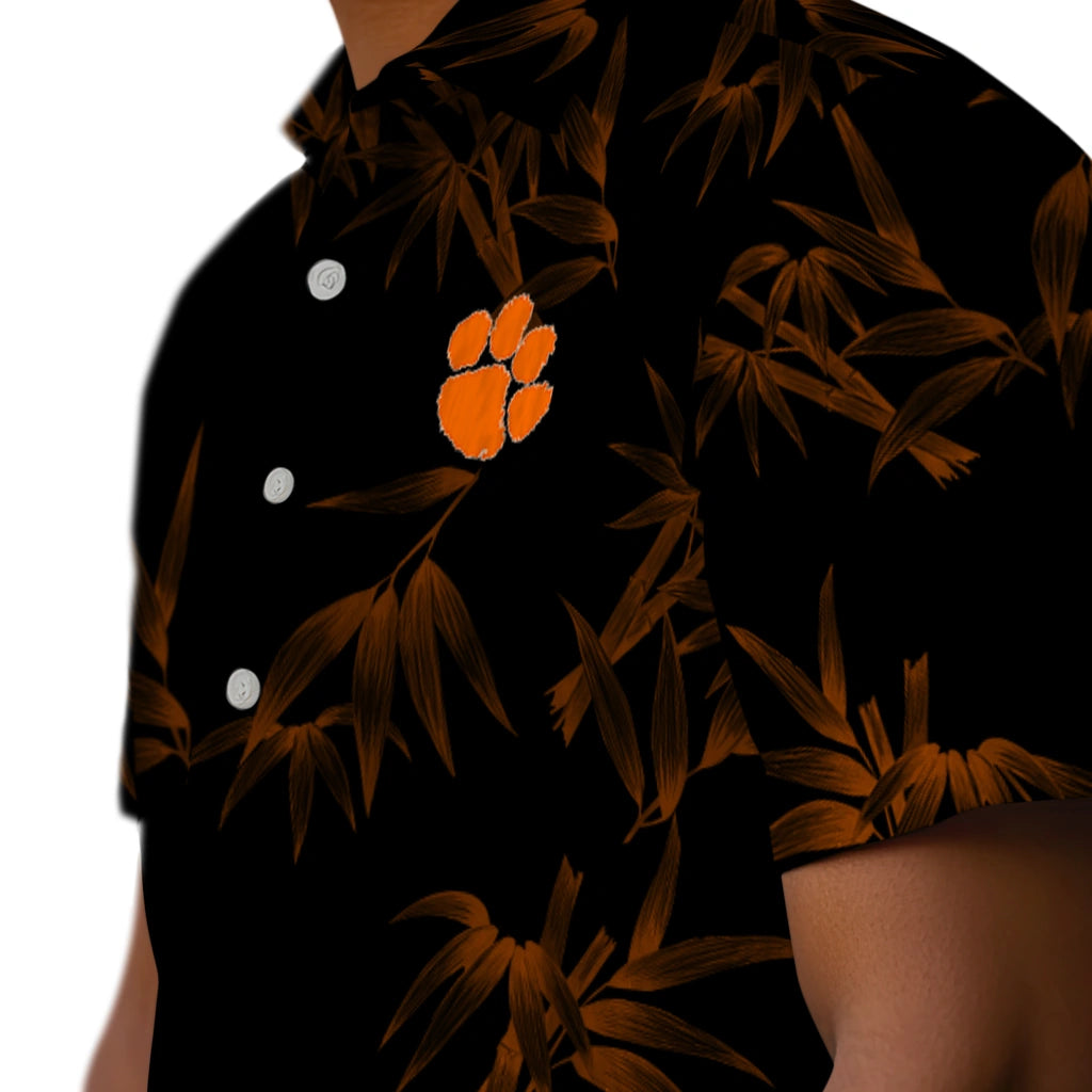 Clemson Tigers Hawaiian Shirt - Bamboo Branches | Moonbestprint