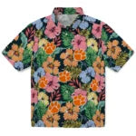 Clemson Tigers Hawaiian Shirt - Brilliant Hibiscus Garden | Moonbestprint