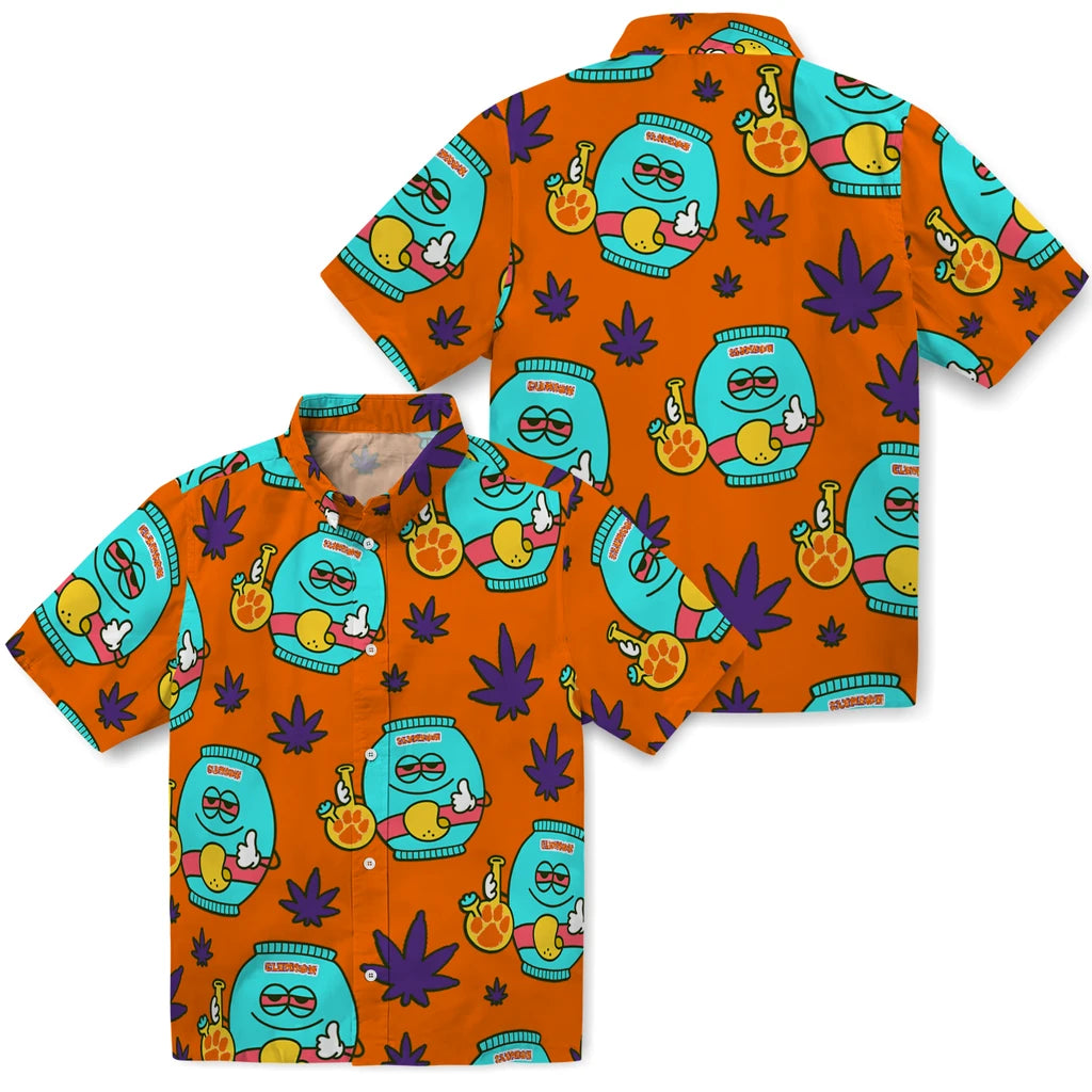 Clemson Tigers Hawaiian Shirt - Chill Vibe | Moonbestprint