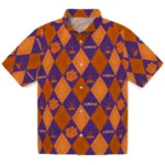 Clemson Tigers Hawaiian Shirt - Golfing Plaid | Moonbestprint