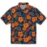 Clemson Tigers Hawaiian Shirt - Hibiscus Foliage | Moonbestprint