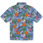 Clemson Tigers Hawaiian Shirt - Pineapple Bouquet | Moonbestprint